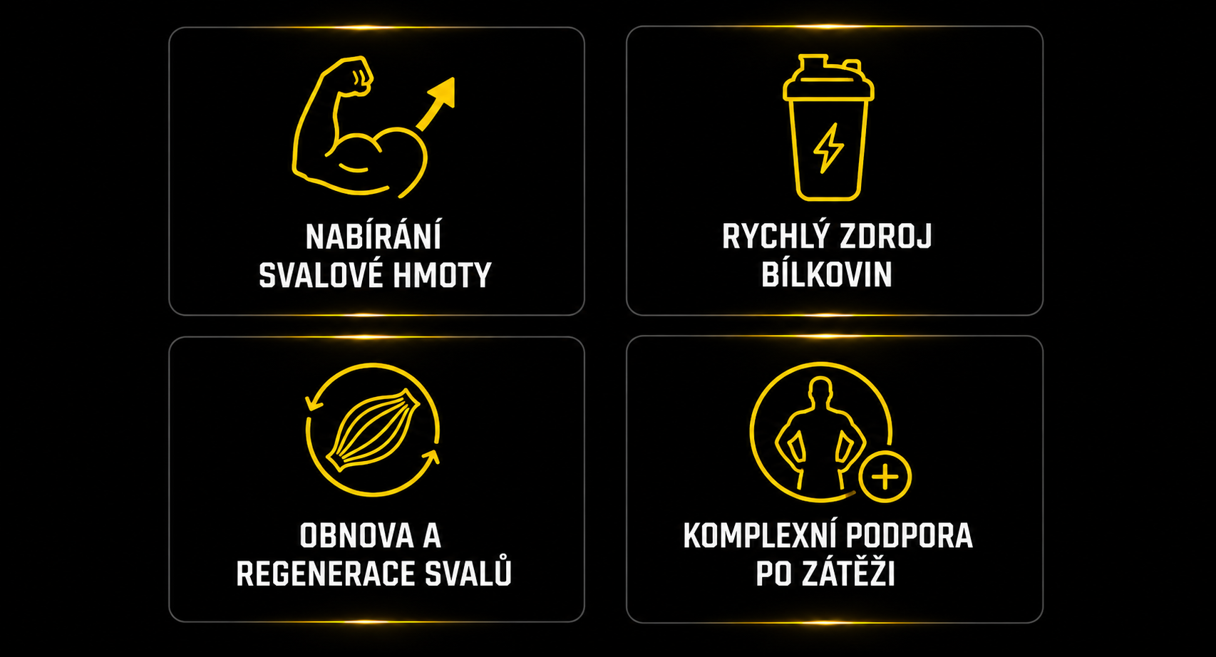 Benefity produktu Recovery Protein