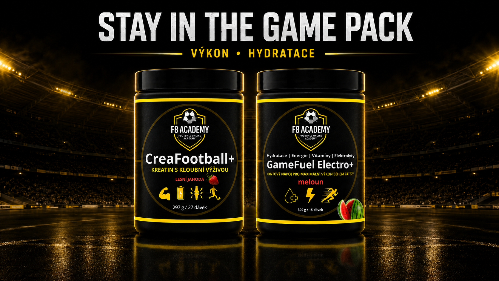 Benefity balíčku Stay in the Game Pack